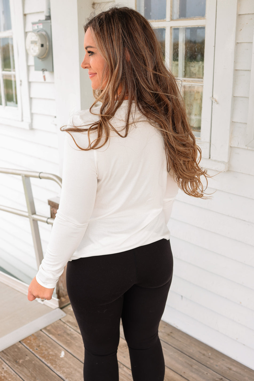 The Essential Long Sleeve - Ivory