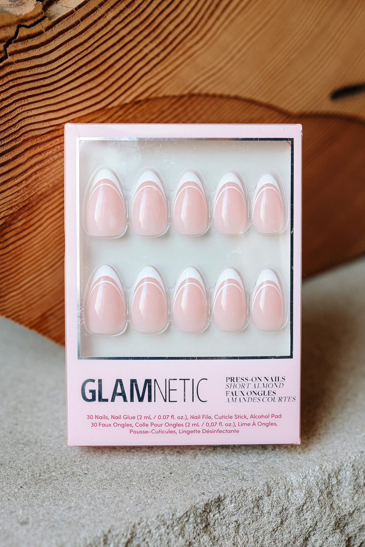 Paris Press-On Nails | Classic French Tip Short Almond