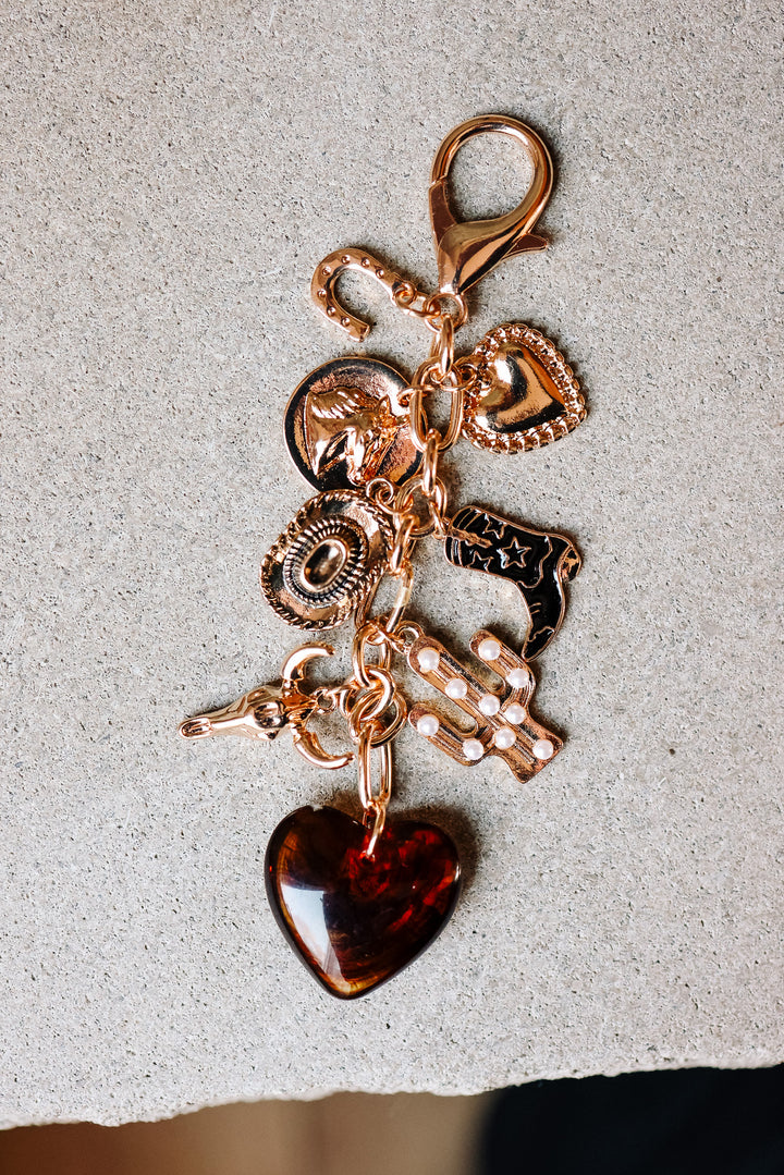 Western Bag Charm