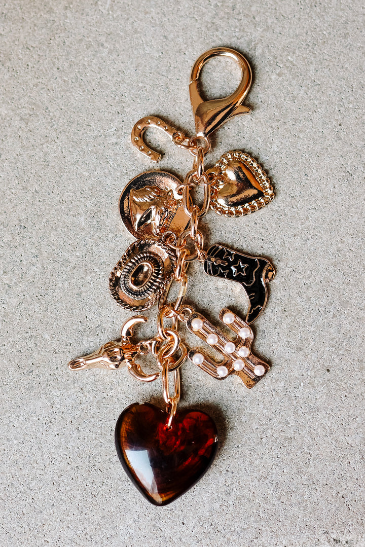 Western Bag Charm