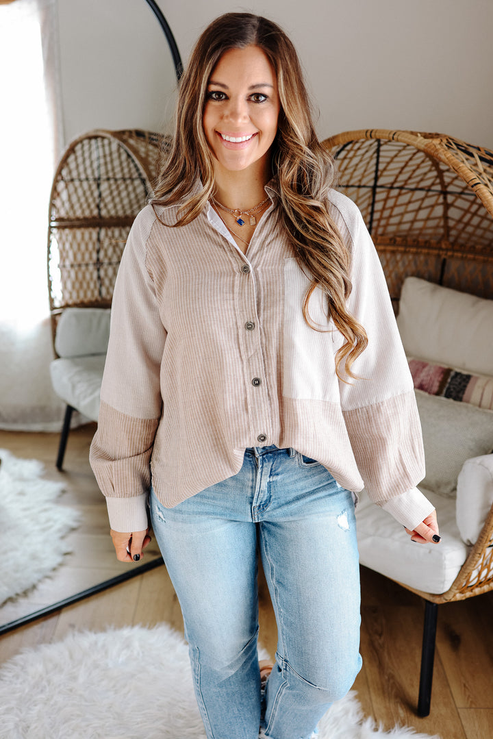 Shia Button Down Top