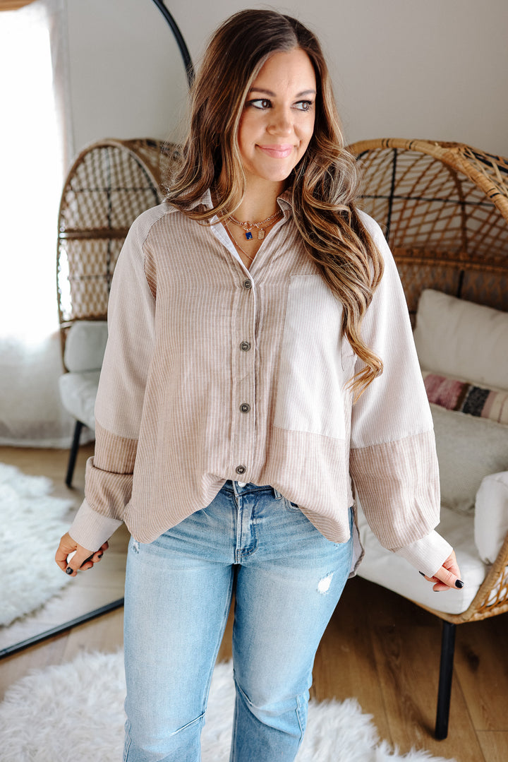 Shia Button Down Top