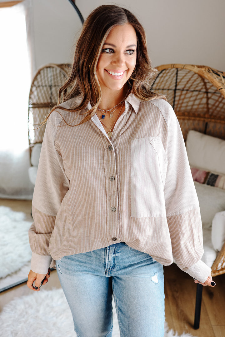 Shia Button Down Top