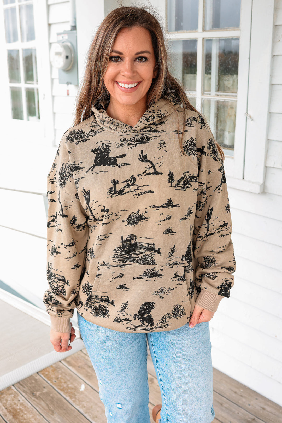 Everywear Hoodie - Cowboy Country