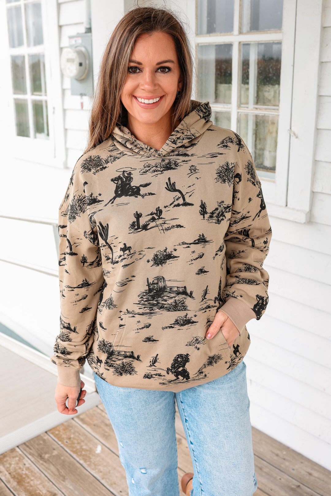 Everywear Hoodie - Cowboy Country