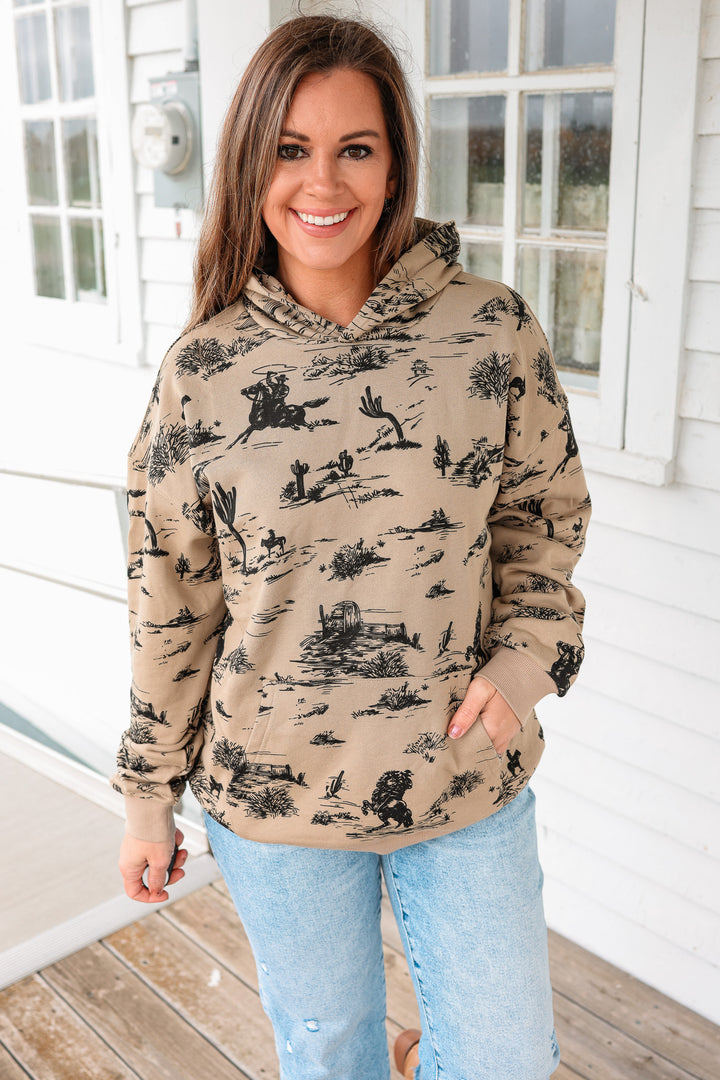Everywear Hoodie - Cowboy Country