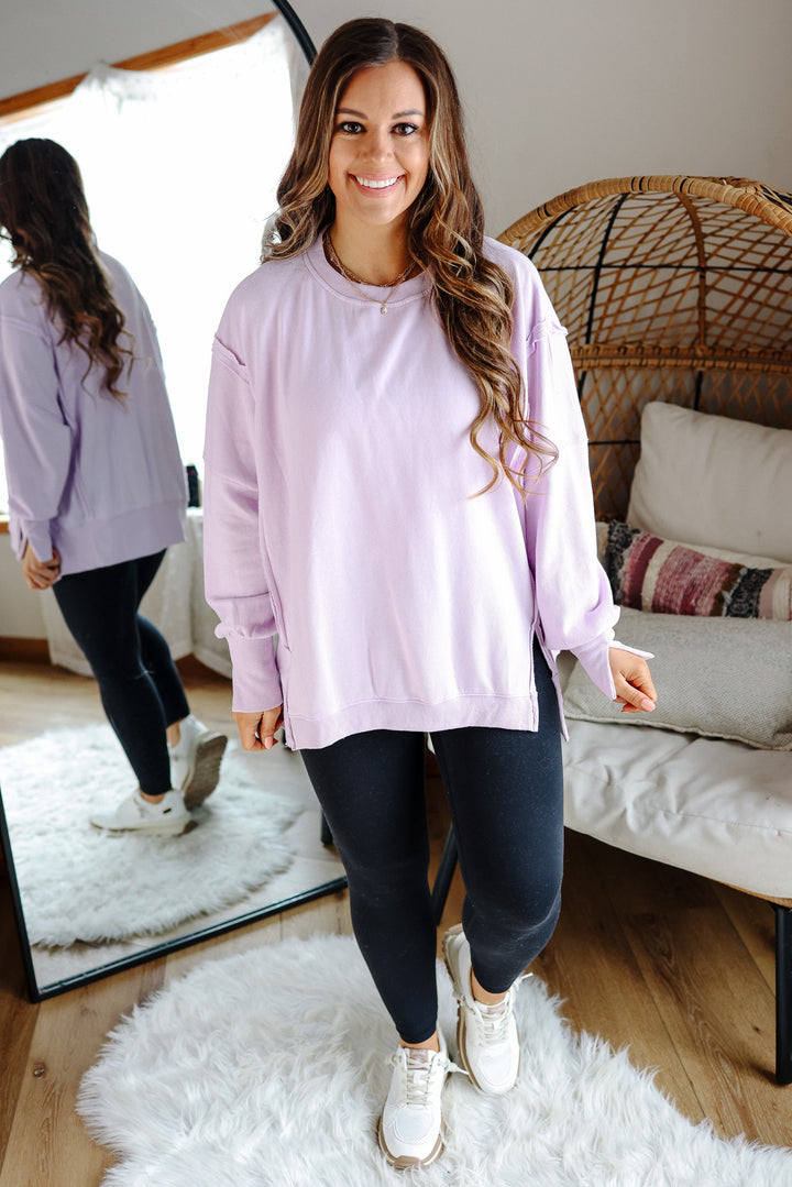Jess Oversized Seam Detail Pullover