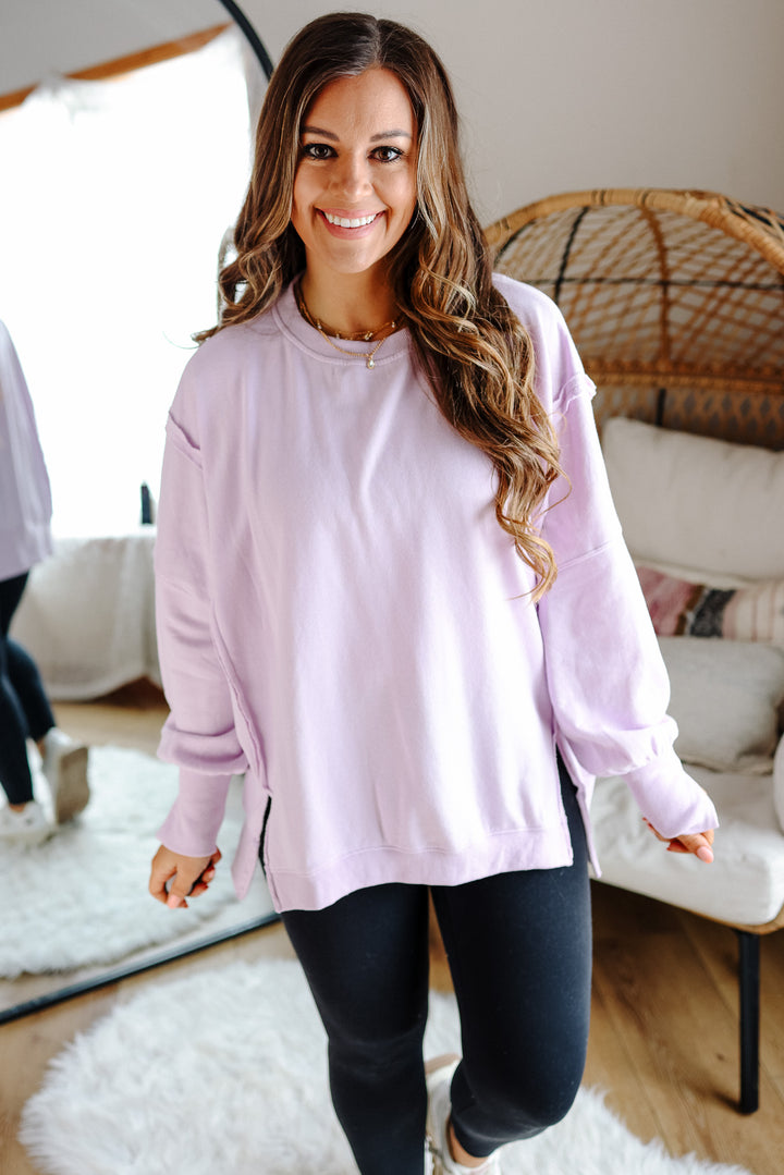 Jess Oversized Seam Detail Pullover