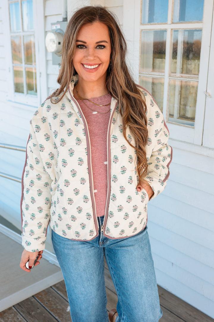 Poppy Jacket Poppy Quilted Puffer Jacket – Aiden & Oak