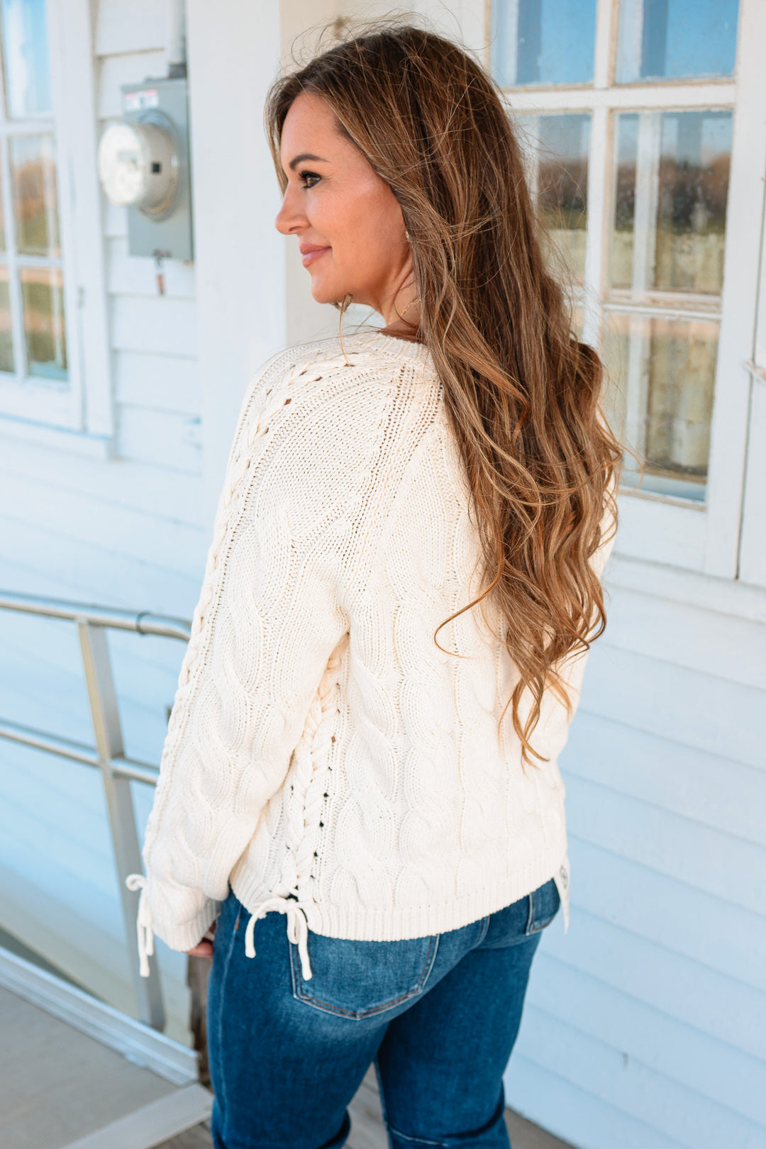 Anna Cable Knit Sweater