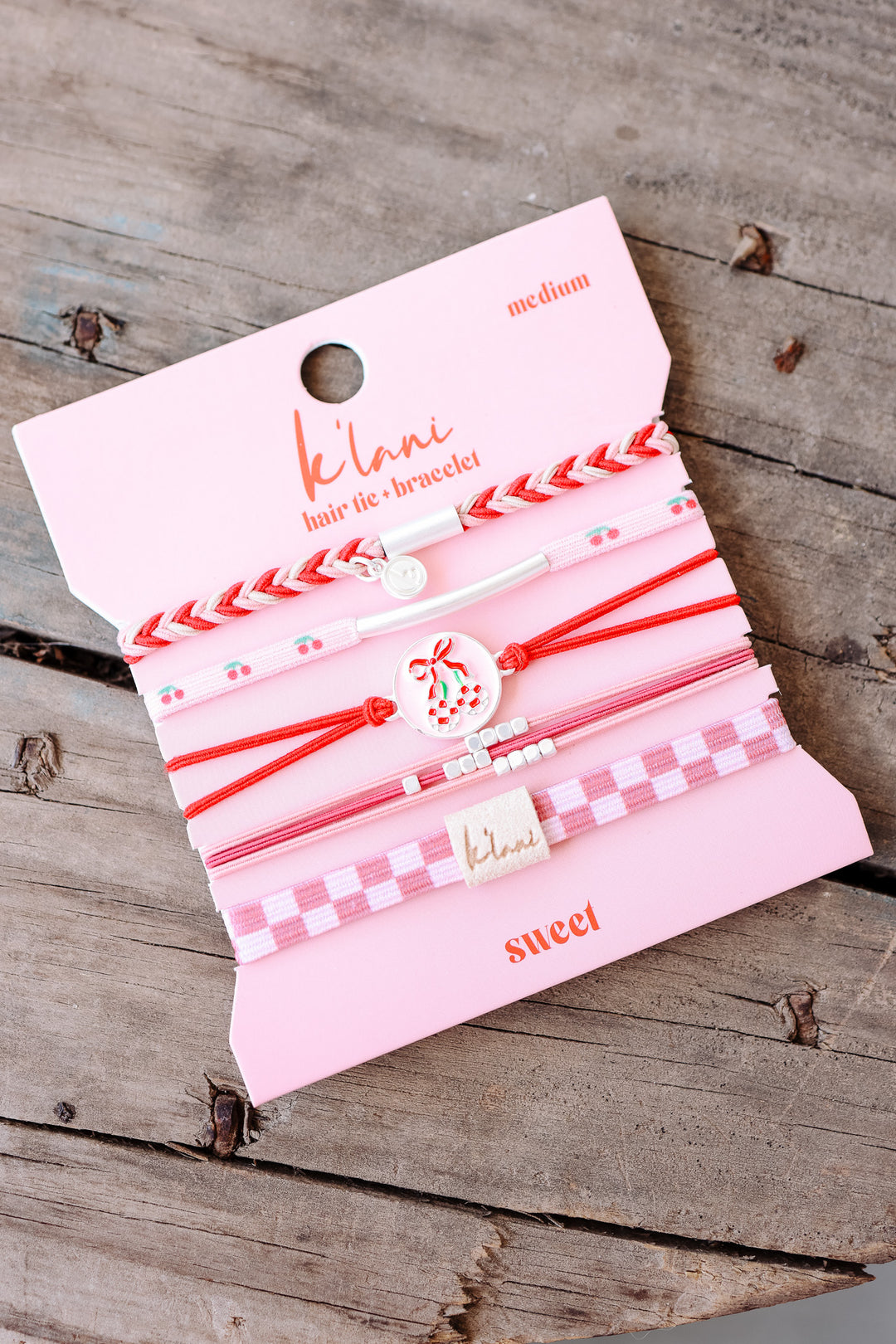 Sweet Hair Tie Bracelets