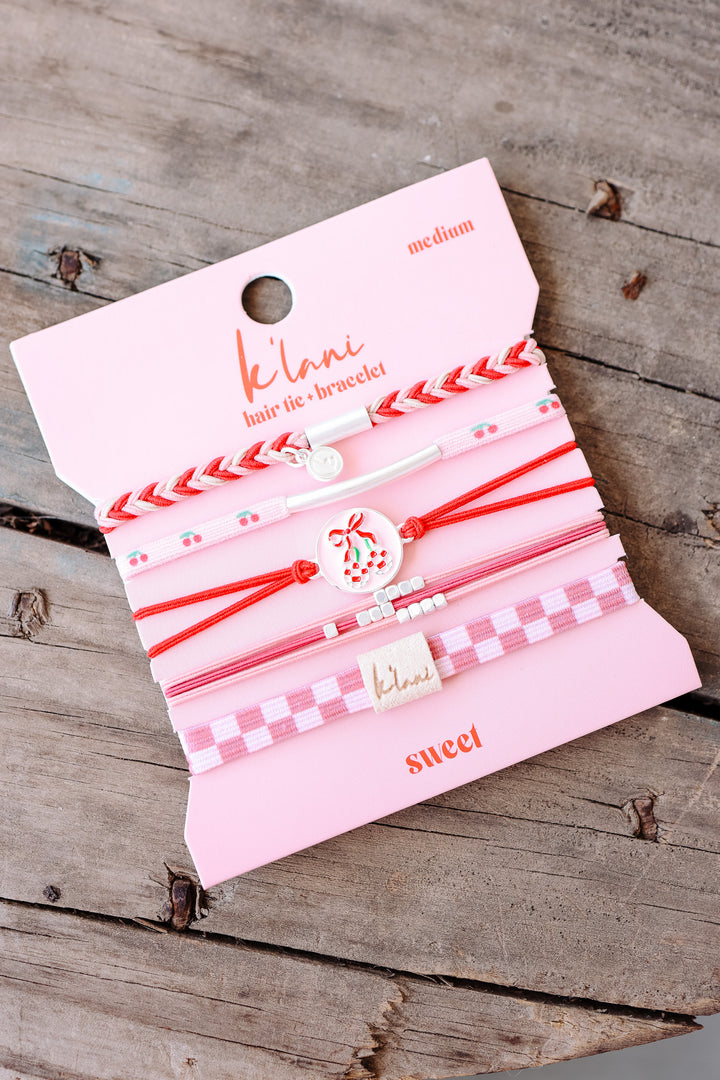 Sweet Hair Tie Bracelets