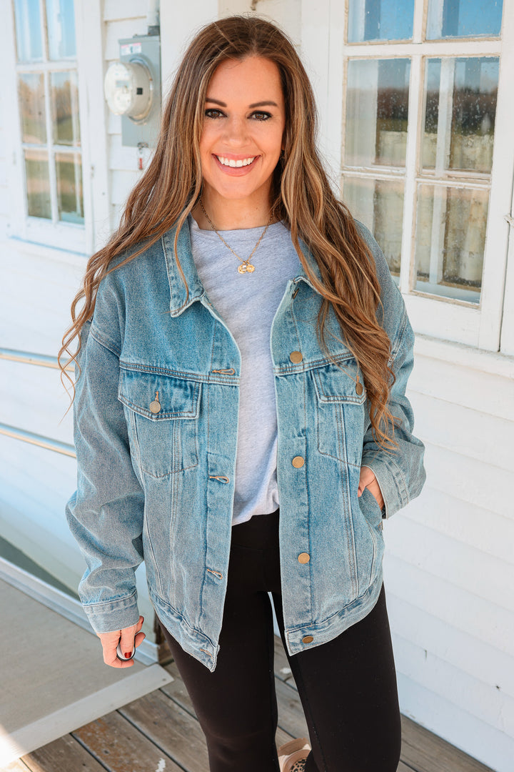 Campbell Denim Jacket - Denim