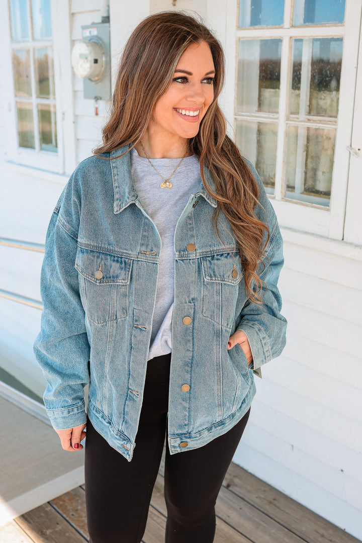 Campbell Denim Jacket - Denim