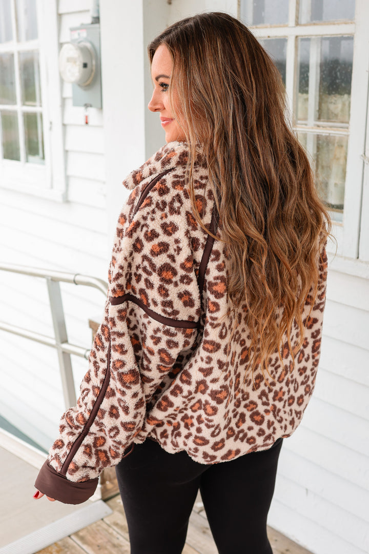 Sutton Sherpa Quarter Zip Jacket