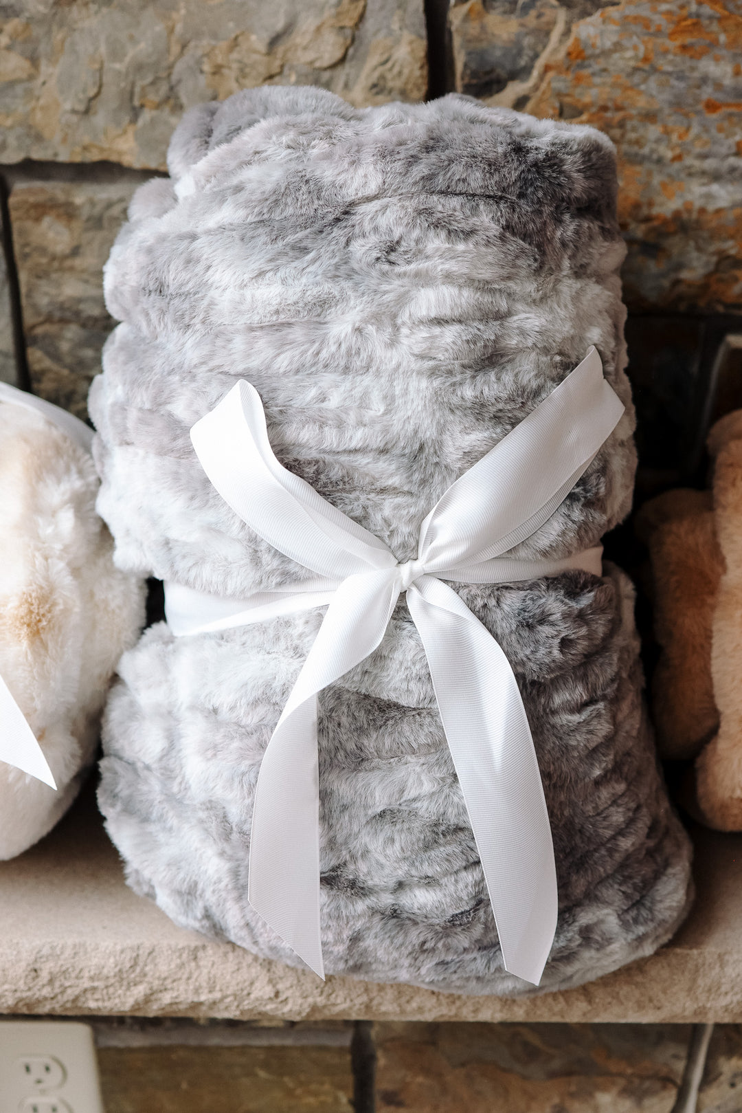 Cuddle Luxe Cloud Blanket - Charcoal Mist