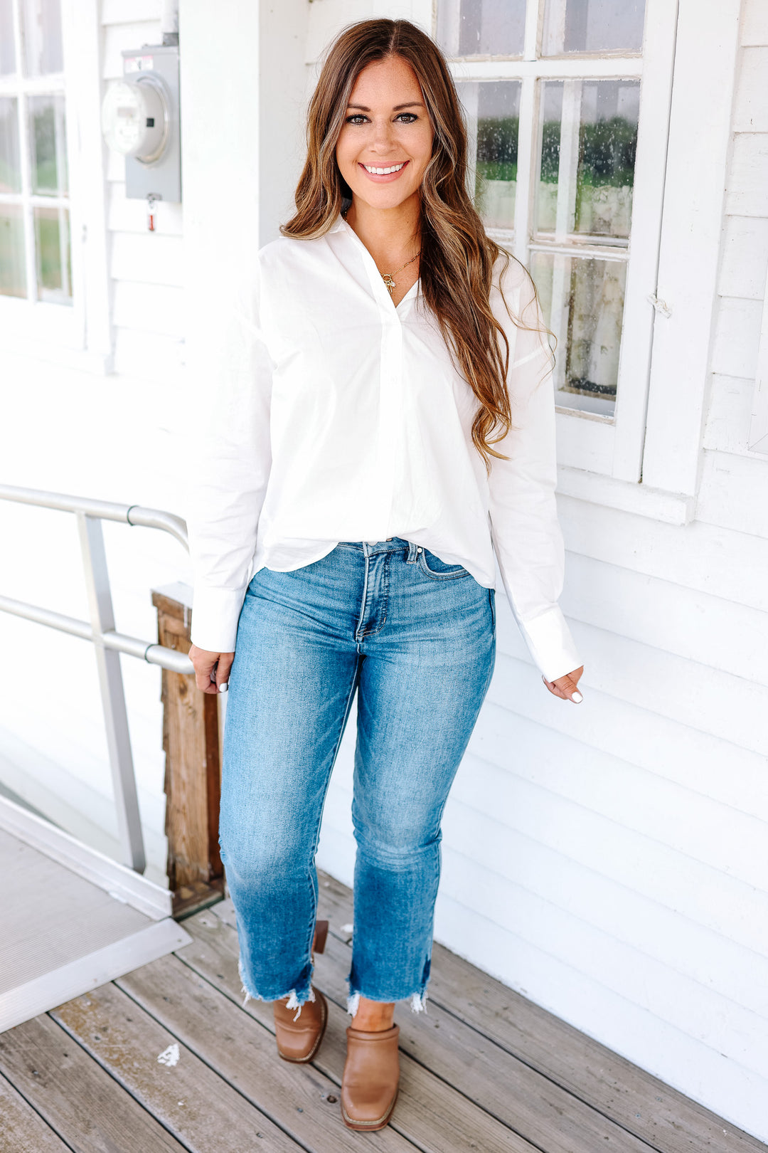 Arielle Oversized Button Down Shirt