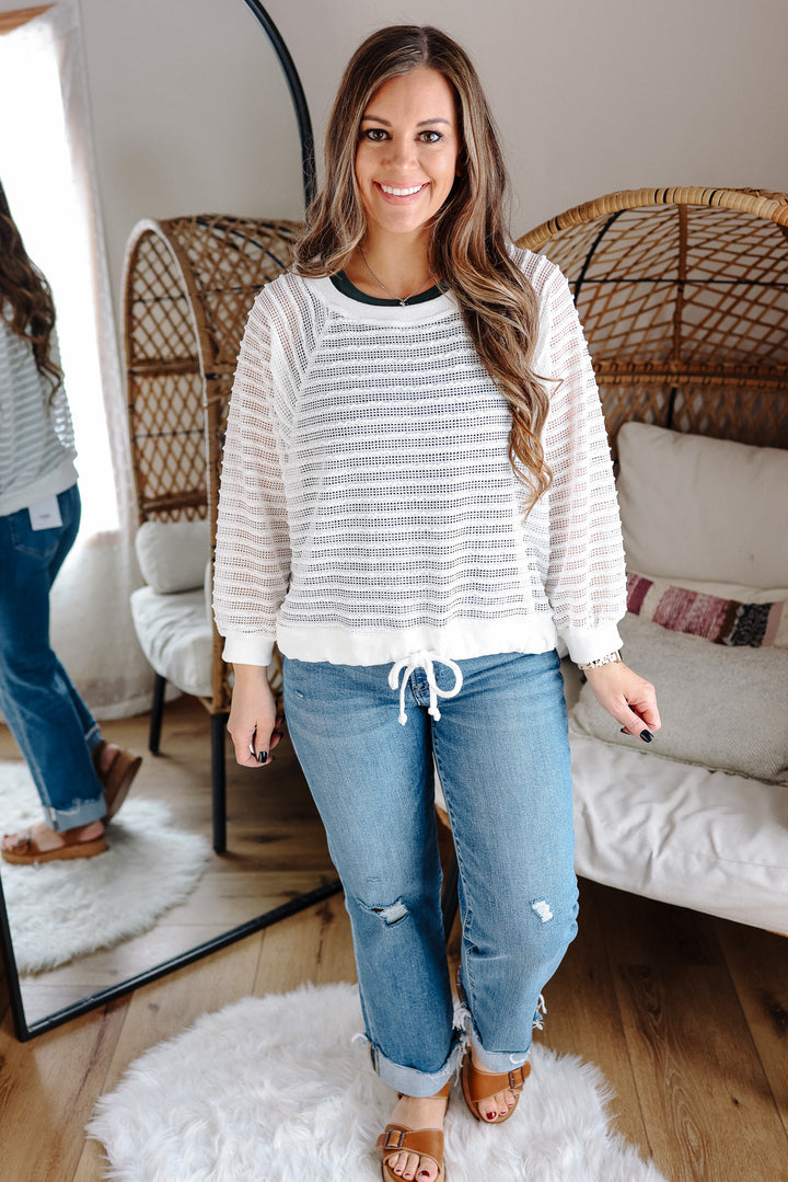 Alivia Drawstring Waist Top