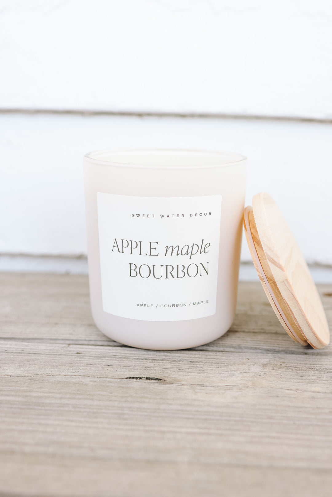 Apple Maple Bourbon 15 oz Soy Candle