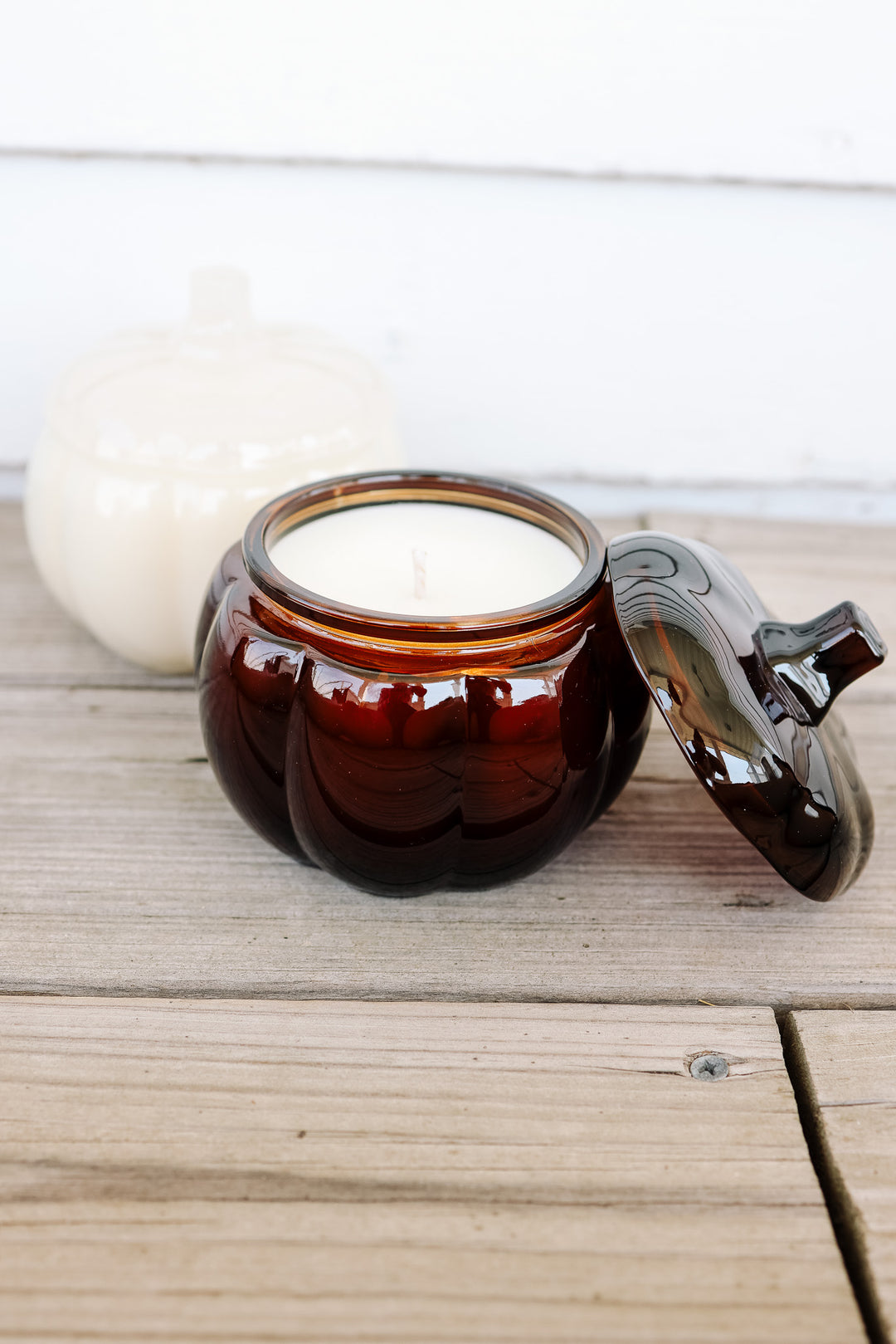 Hello Fall Soy Candle - 20oz Pumpkin Jar