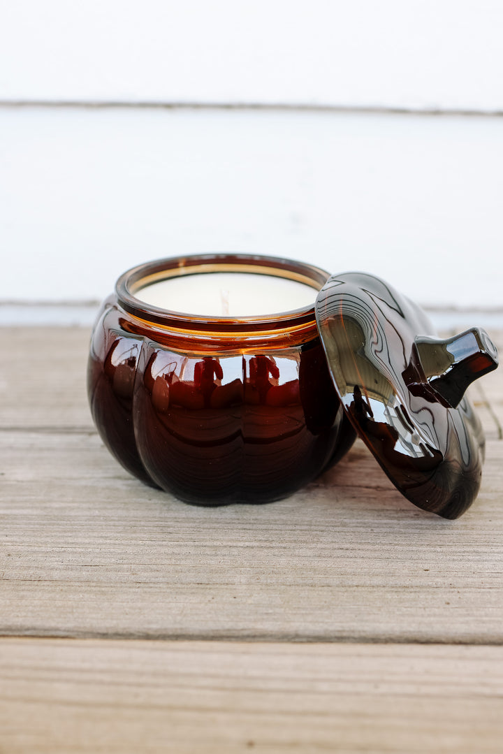 Hello Fall Soy Candle - 20oz Pumpkin Jar
