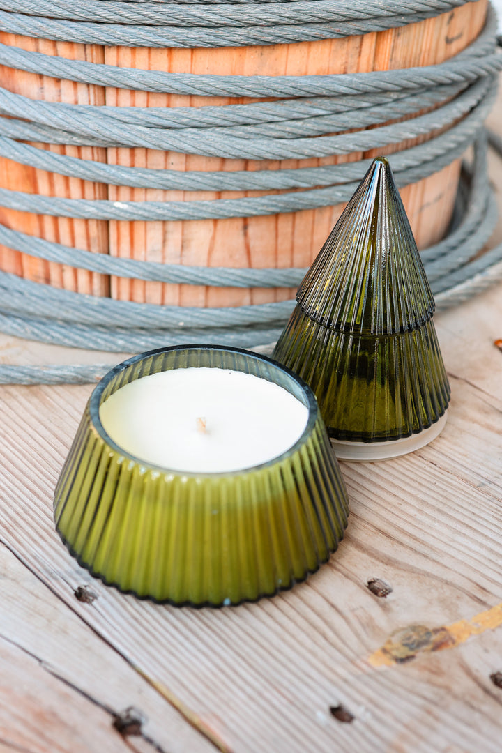 Fraser Fir Soy Candle - 8.5 oz Glass Tree Jar