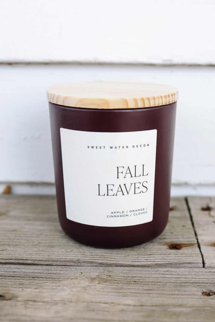Fall Leaves 15 oz Candle