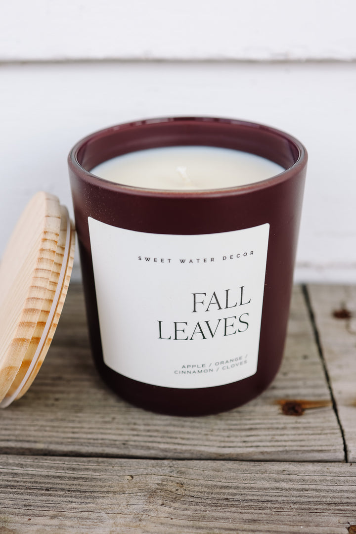 Fall Leaves 15 oz Candle