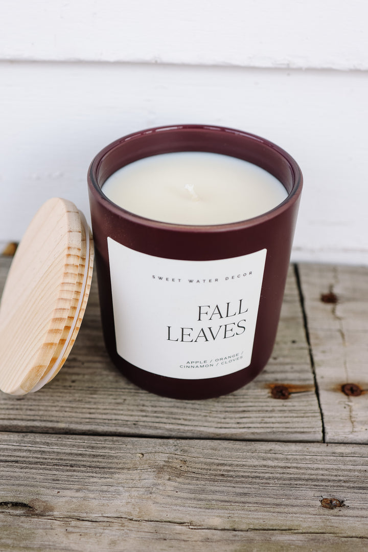 Fall Leaves 15 oz Candle