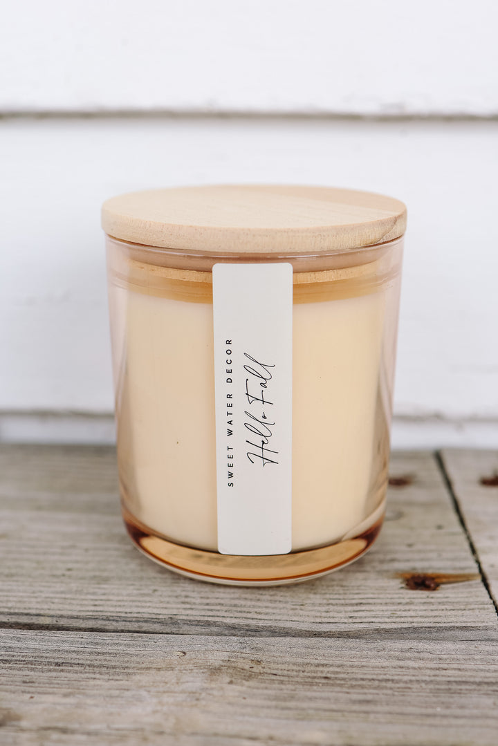 Hello Fall 12 oz Candle