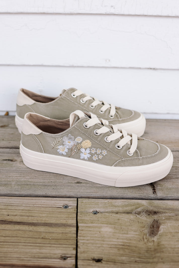 Sadie Sun Sneaker - Grey Mist