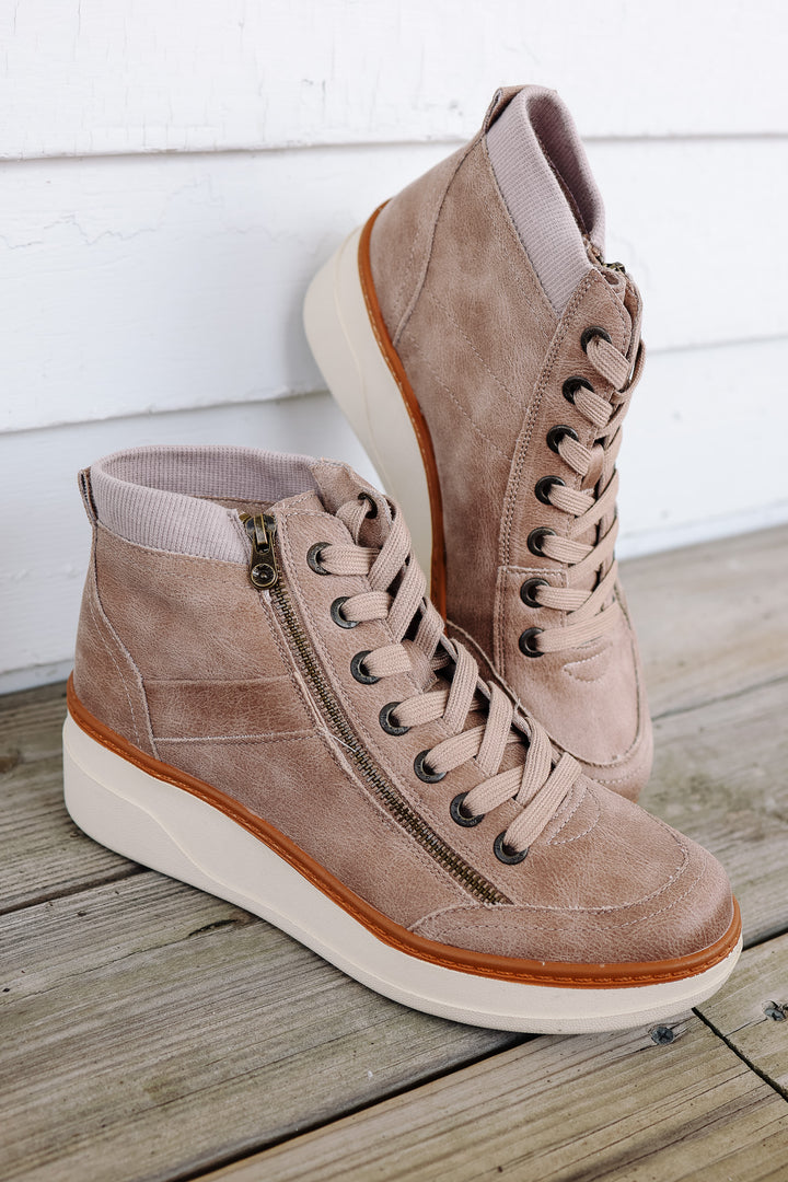 Camden 2 Wedge Sneaker - Mushroom