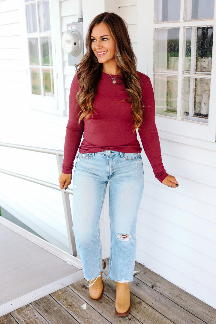 FLYING MONKEY: Ezra Distressed Crop Jeans