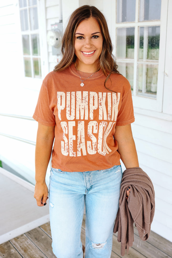 Pumpkin Season Graphic Tee - Yam