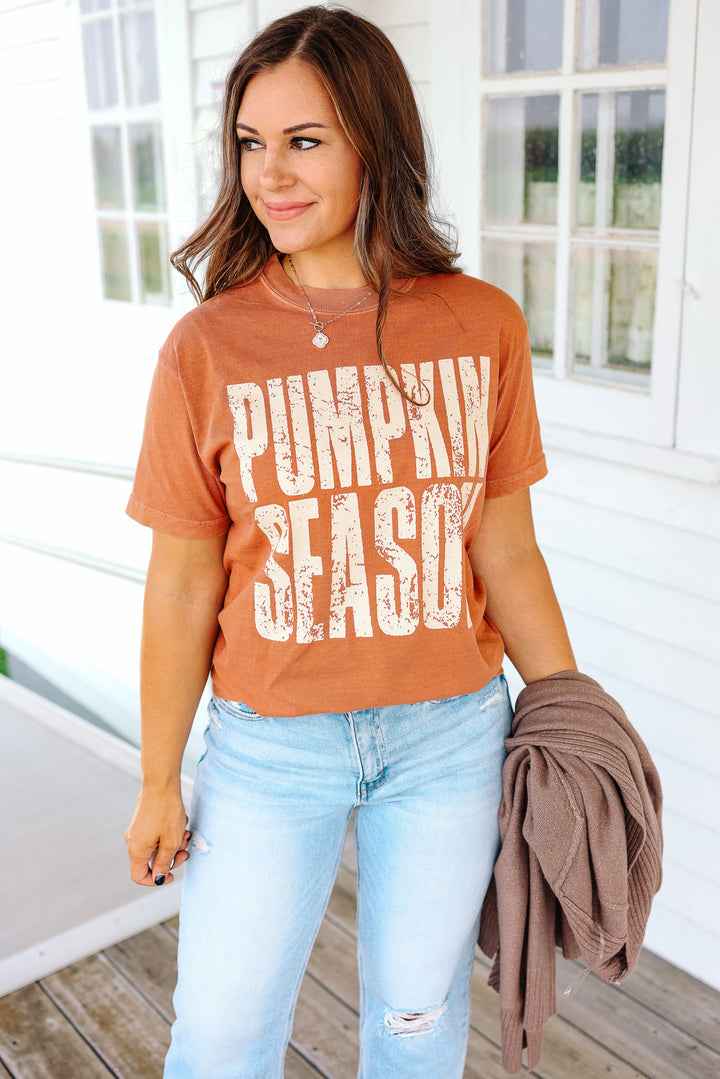 Pumpkin Season Graphic Tee - Yam