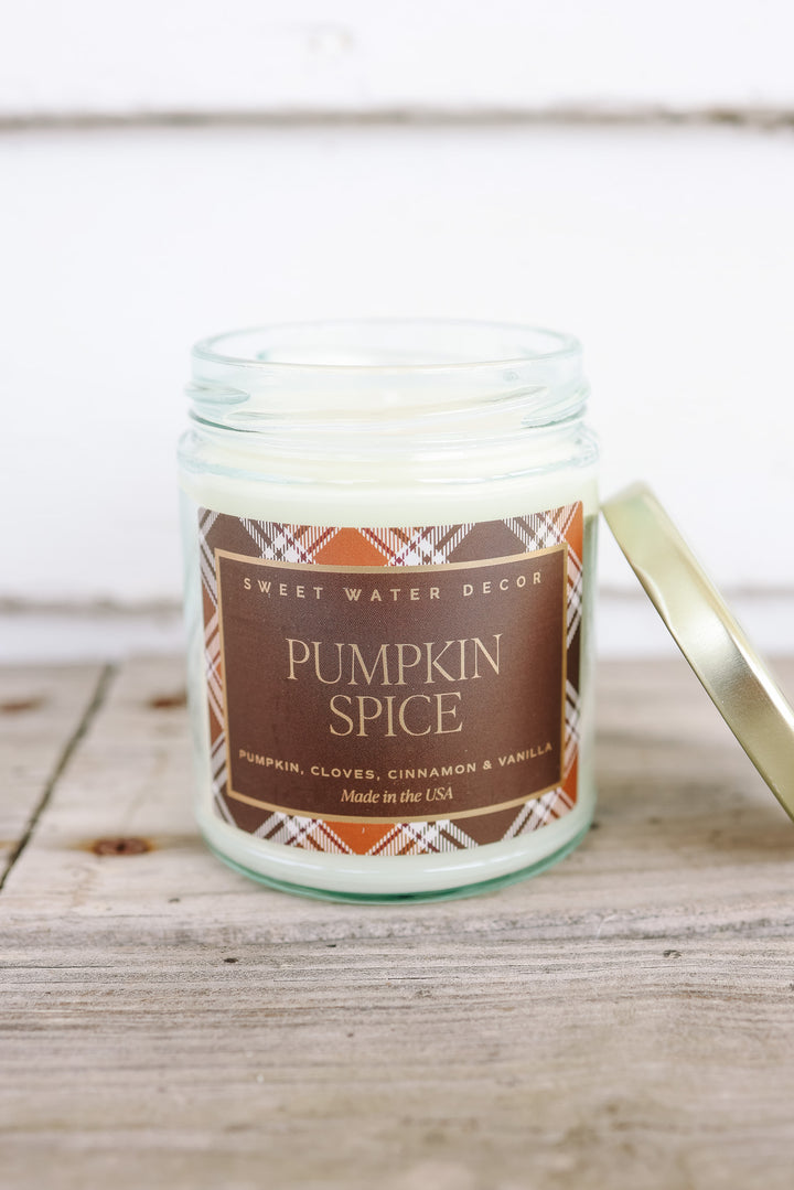 Pumpkin Spice 9 oz Soy Candle