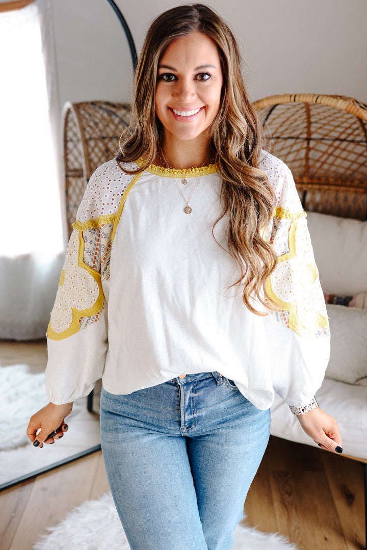 Daisy and Lace Top