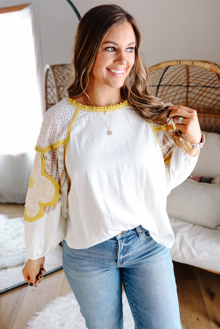 Daisy and Lace Top