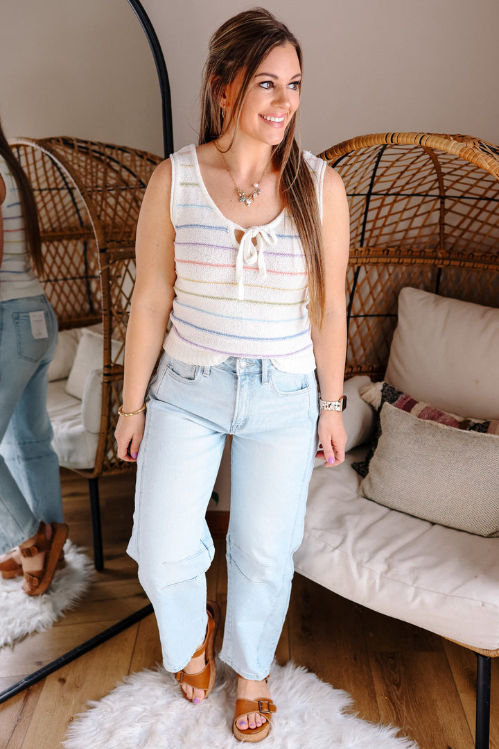 FLYING MONKEY: Beck High Rise Barrel Jeans