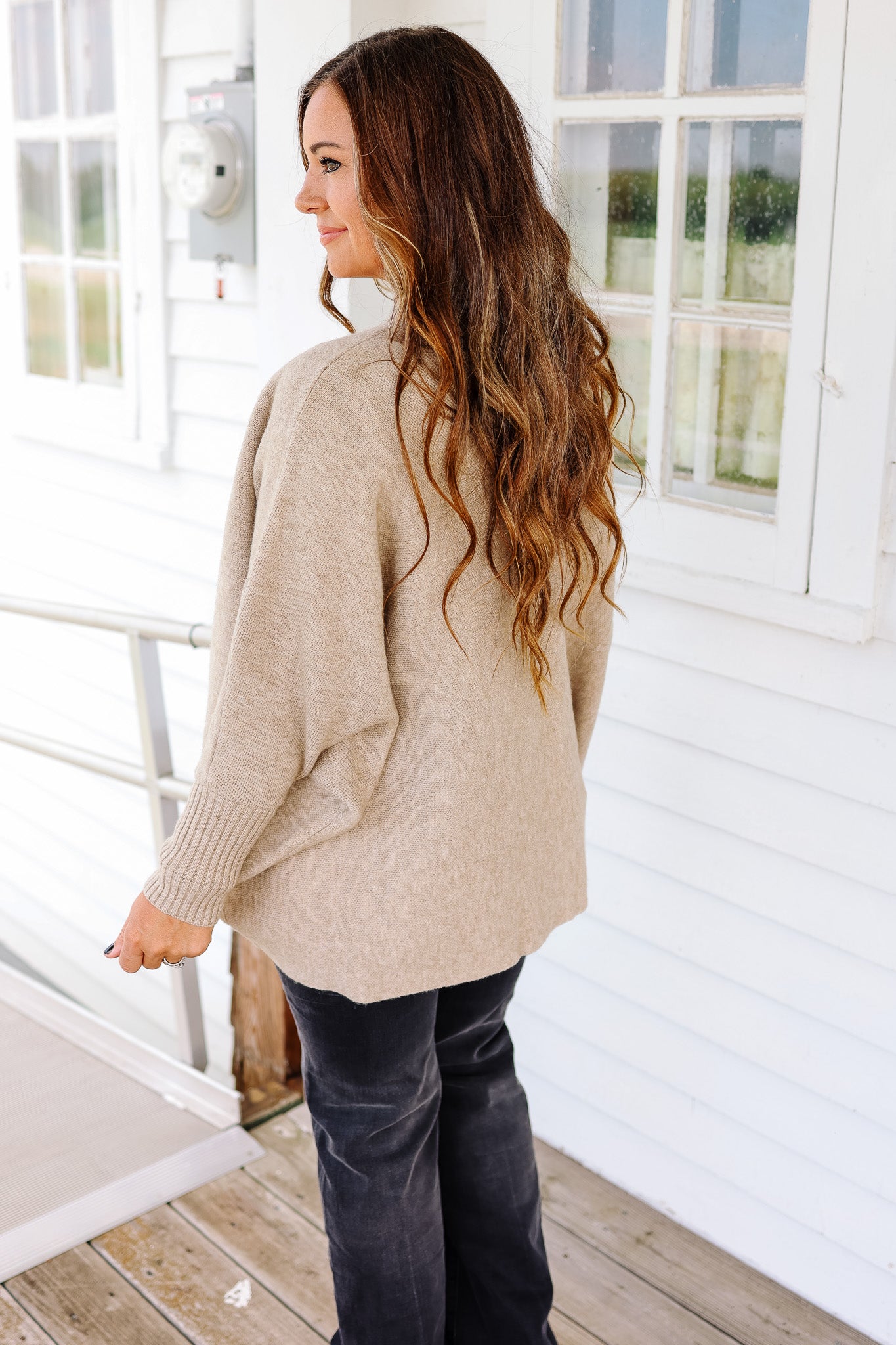 Ozzy Dolman Sleeve Cardigan - Taupe – Aiden & Oak