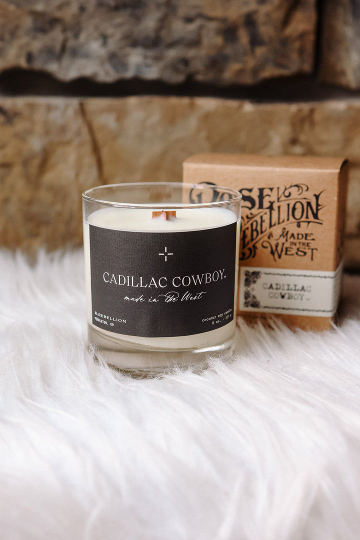 Cadillac Cowboy Candle 8 oz.