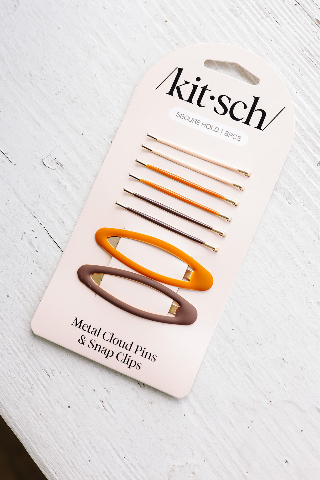 Metal Cloud Pins & Snap Clips 8pc Set - Sedona