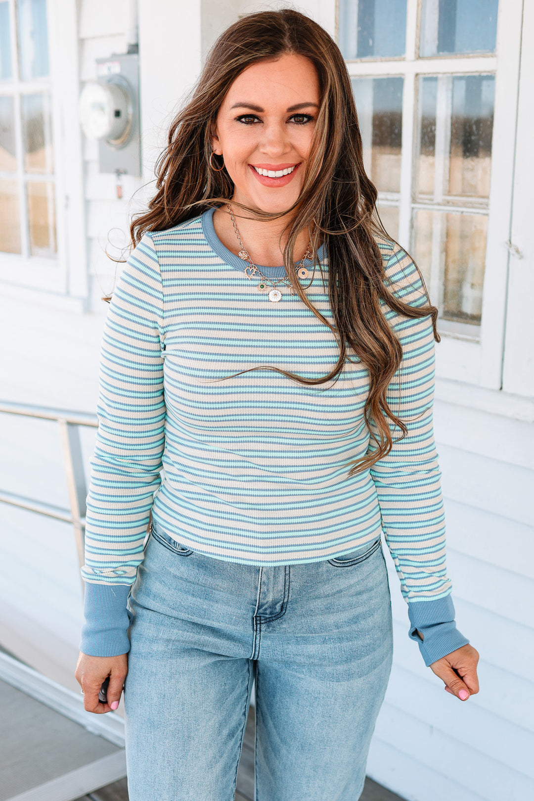 Macy Thermal Long Sleeve Top
