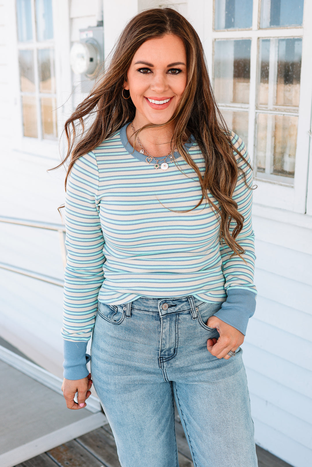 Macy Thermal Long Sleeve Top