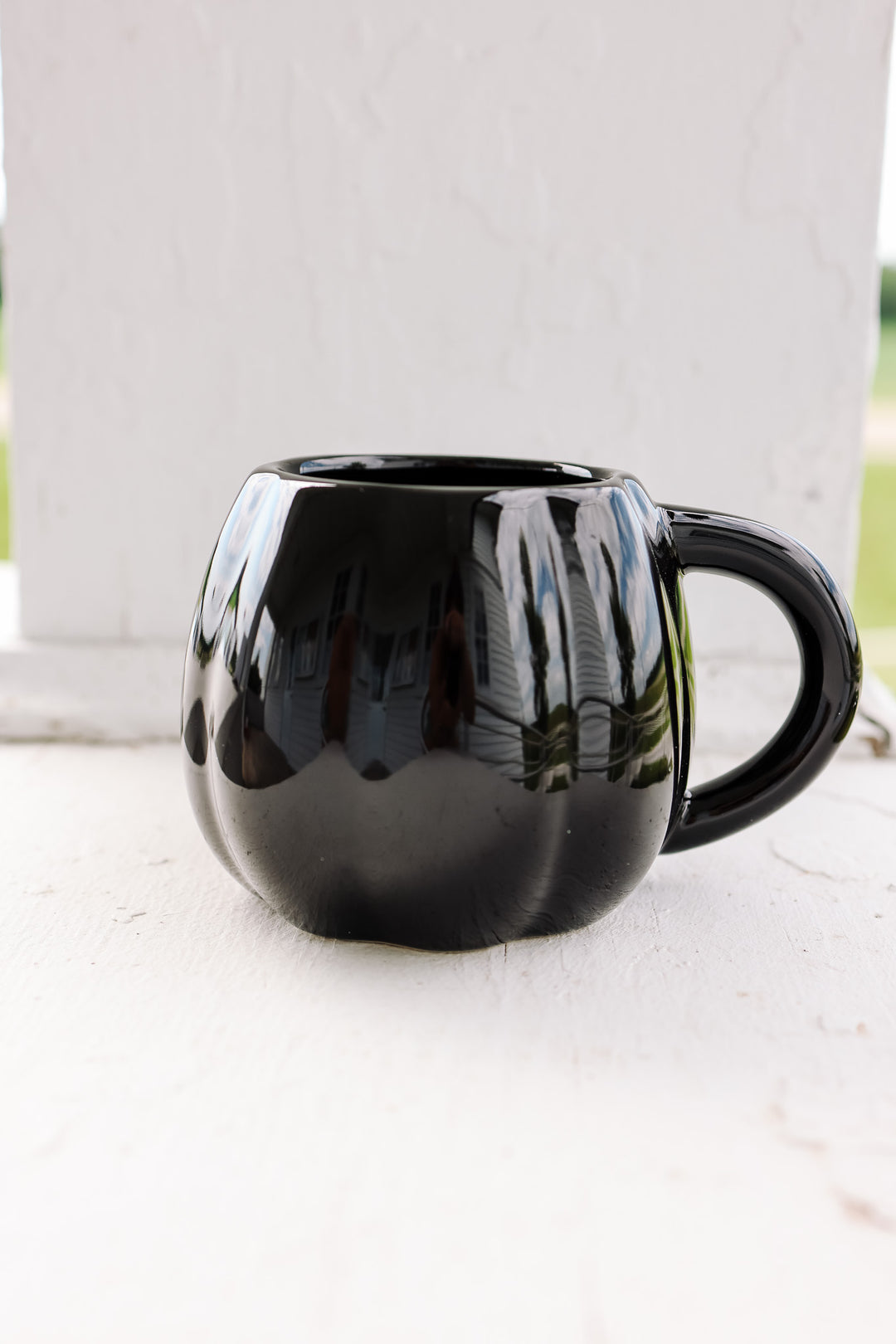 Black Pumpkin Coffee Mug