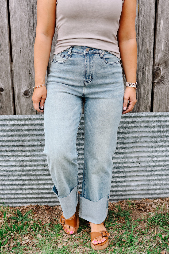 AMPERSAND AVE:  Montery Cuffed Denim