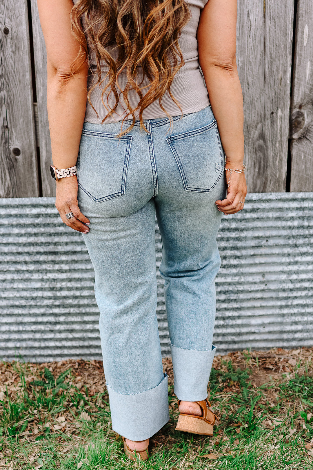 AMPERSAND AVE:  Montery Cuffed Denim