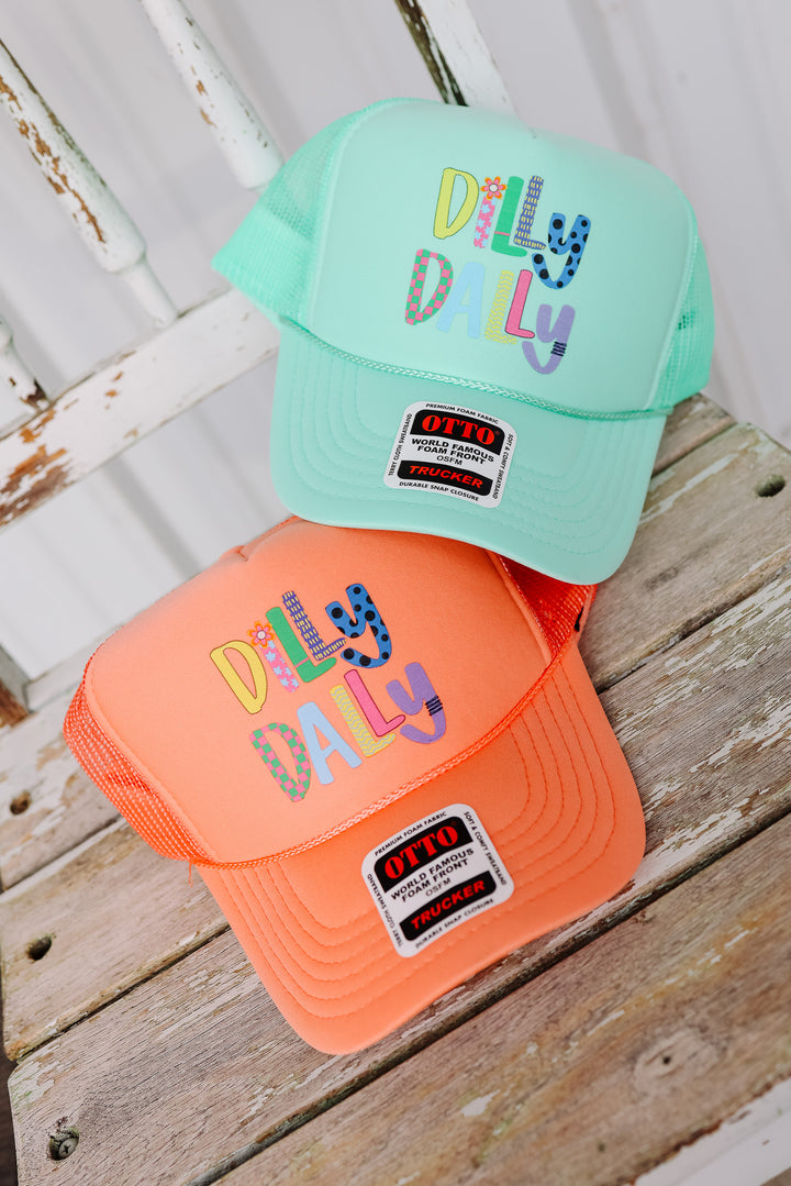 Dilly Dally Trucker Hat - Multiple Colors