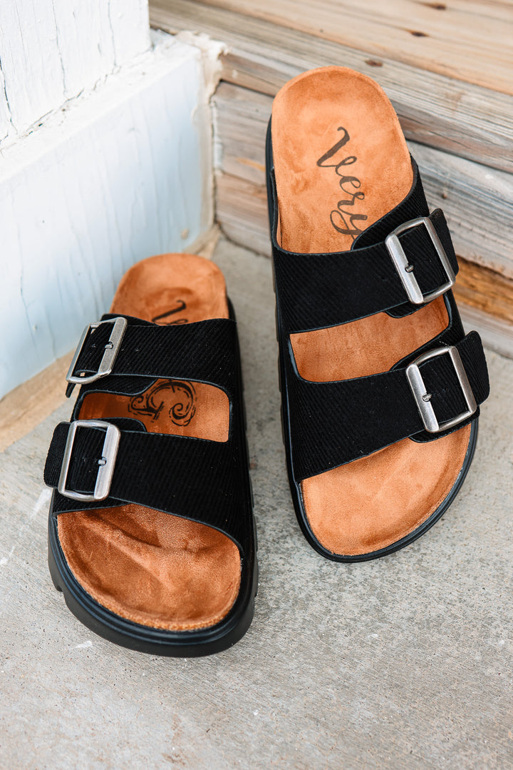 Jazmin Platform Sandal - Black