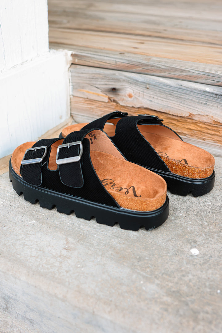 Jazmin Platform Sandal - Black